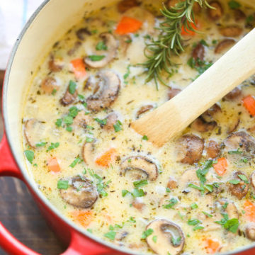 Creamy Chicken And Mushroom Soup Sherry Baby Recipes